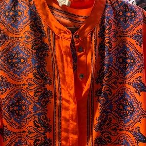 Jcrew 100% silk blouse